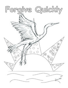 My Enchanted Gardens Saying colouring book 